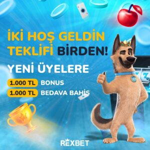 rexbet hoş geldin bonus