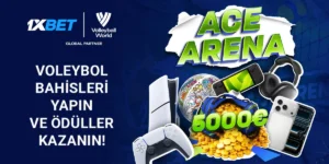 1xbet Voleybol Dünya Turnuvası Kampanyası